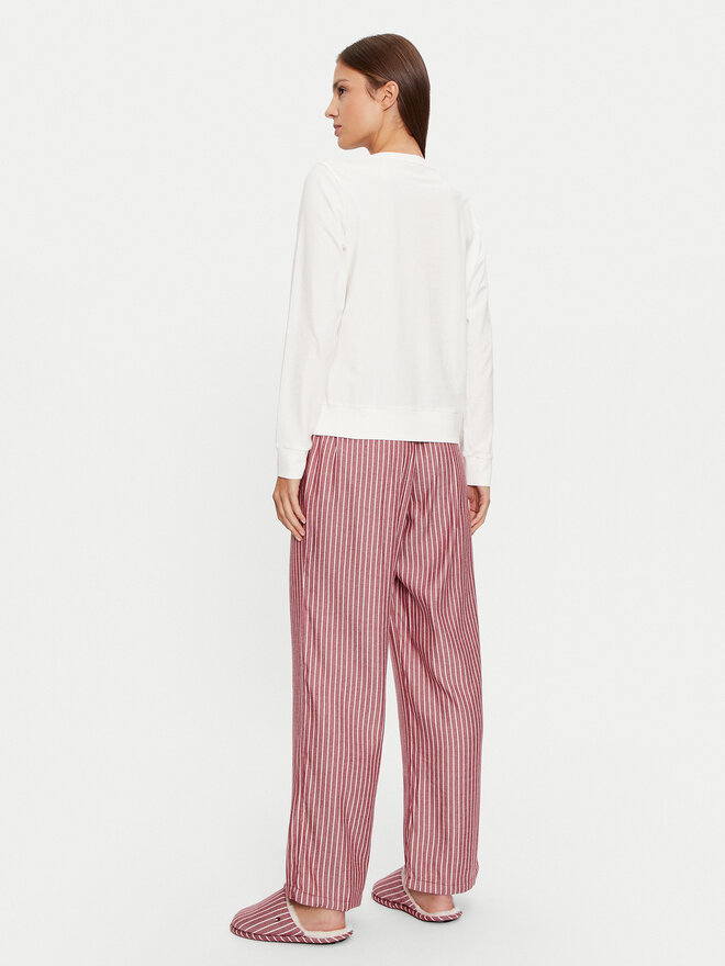 Tommy Hilfiger Tommy Hilfiger Pyjama UW0UW04853 Rot Regular Fit