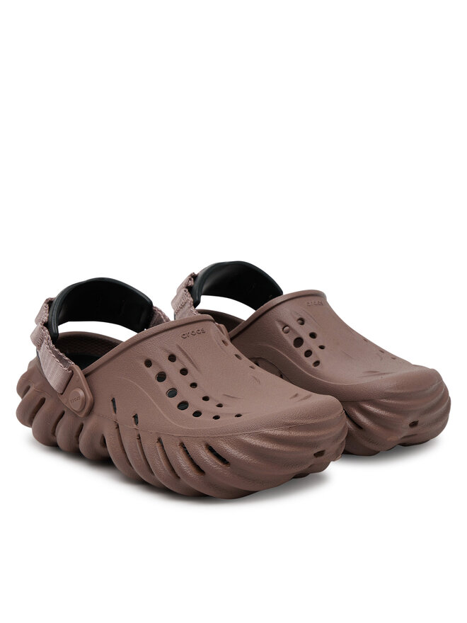 Crocs Šľapky Crocs Echo Clog 207937 Hnedá