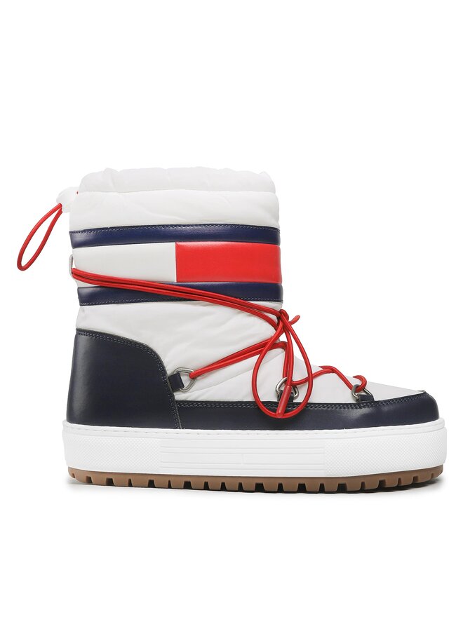 Tommy Jeans Botas de nieve Tommy Jeans Snowboot Low EN0EN02162 Blanco