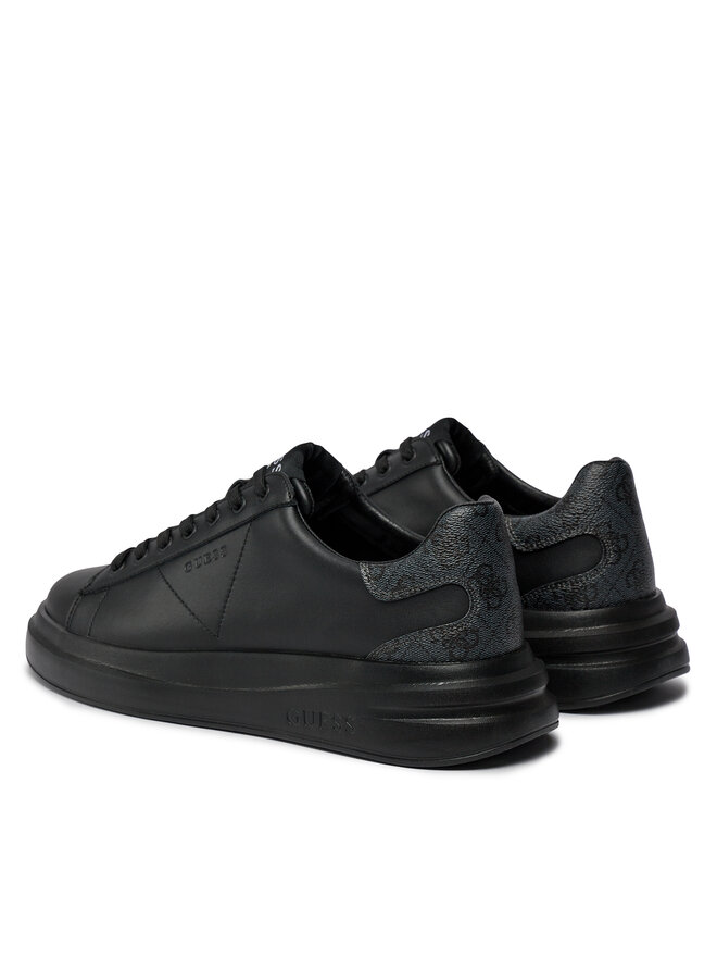 Guess Сникърси Guess Elba FMPVIB LEA12 Черен