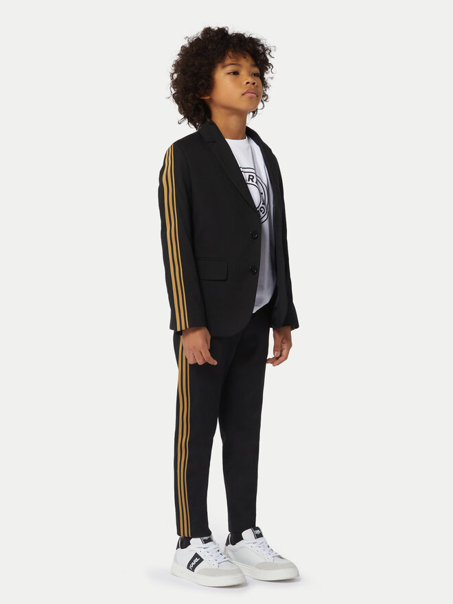 Karl Lagerfeld Kids Karl Lagerfeld Kids Футболка Z30235 D Білий Regular Fit