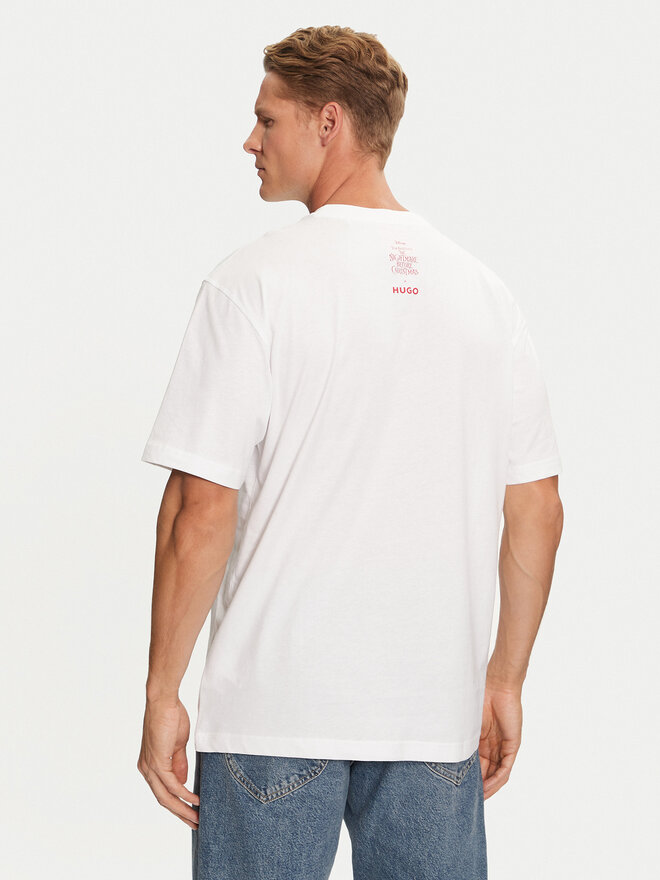 HUGO HUGO T-Shirt 50537986 Weiß Regular Fit