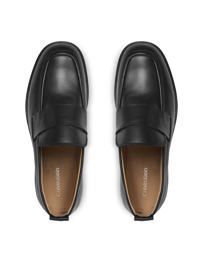 Calvin Klein Félcipő Calvin Klein SQ RUBBER LOAFER HM0HM01901 Fekete