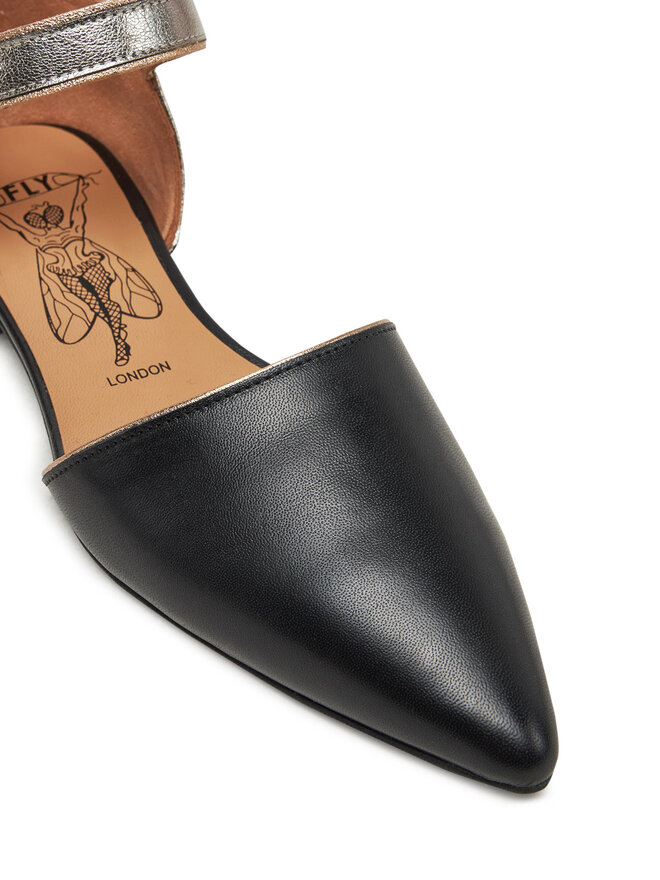 Fly London Félcipő Fly London Sarjfly P145266004 Fekete