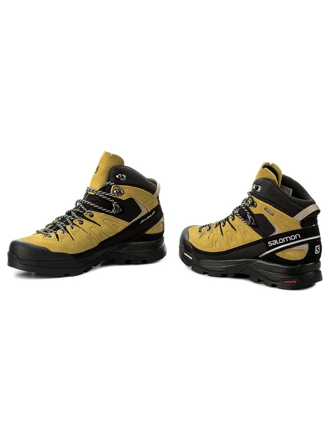 Trekkingschuhe Salomon X Alp Mid Ltr Gtx GORE TEX 401653 27 V0 Gelb eschuhe