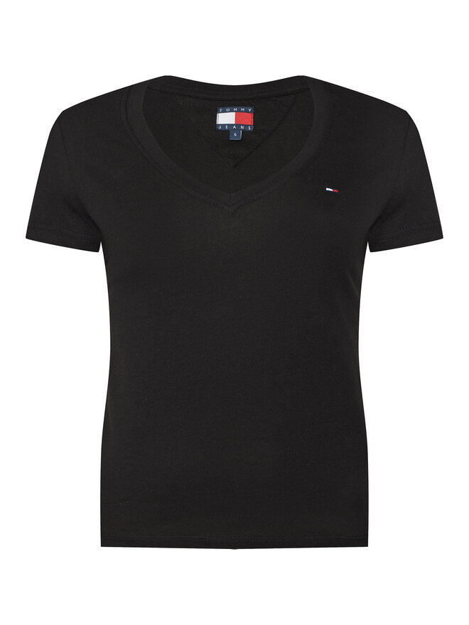 Tommy Jeans Tommy Jeans Set 2 majice DW0DW21367 Crna Slim Fit