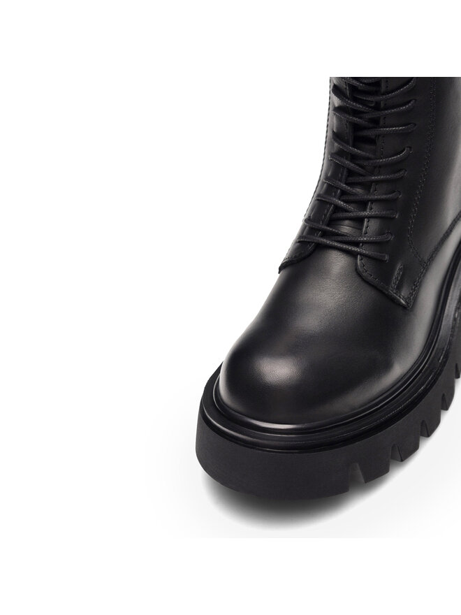 Badura Schnürstiefeletten Badura 8099 Schwarz
