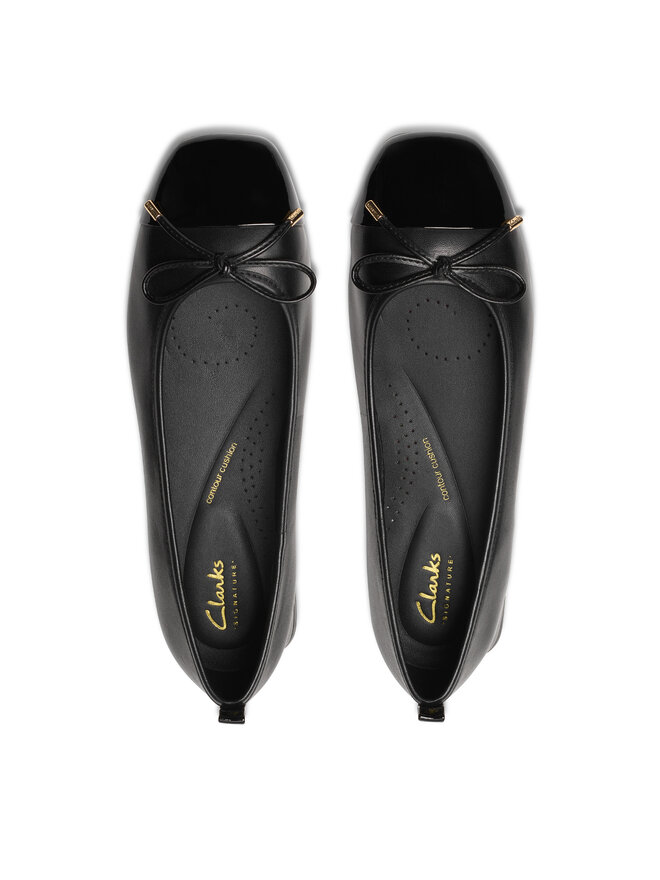 Clarks Baleríny Clarks Ubree15 Poppy 26181322 Čierna