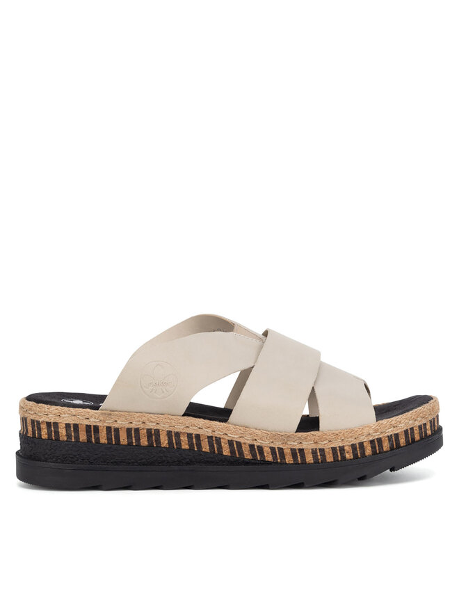 Rieker Pantoletten Rieker V7989-62 Beige