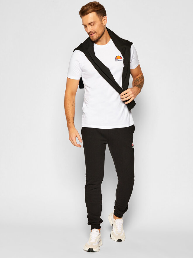 Ellesse Ellesse Marškinėliai Canaletto SHS04548 Balta Regular Fit
