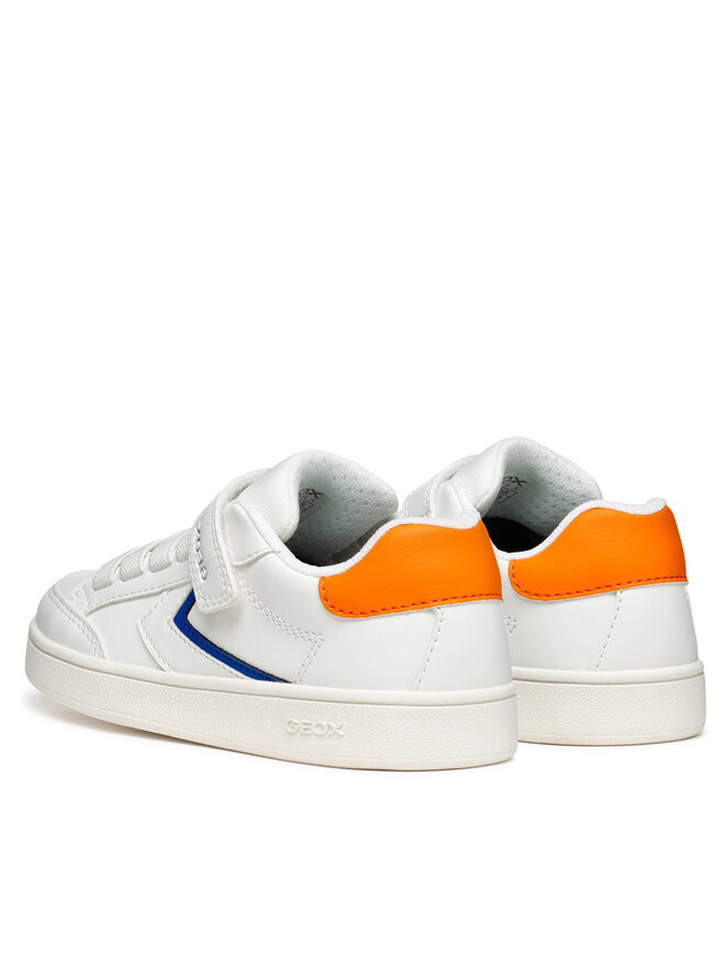 Geox Sneakersy Geox J Eclyper J55LSA 5411 C1383 M Biały