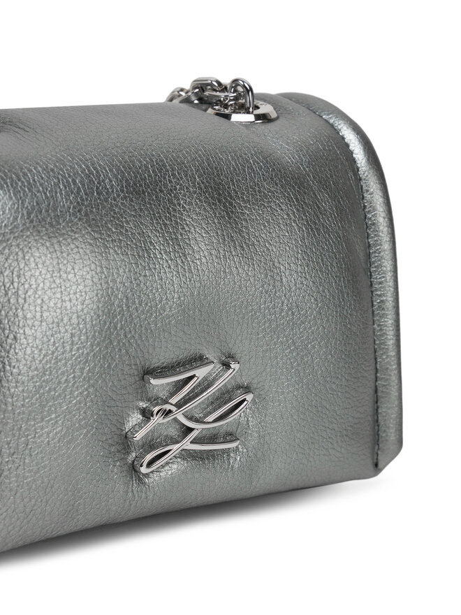 KARL LAGERFELD Torbica KARL LAGERFELD A1W30172 Srebrna