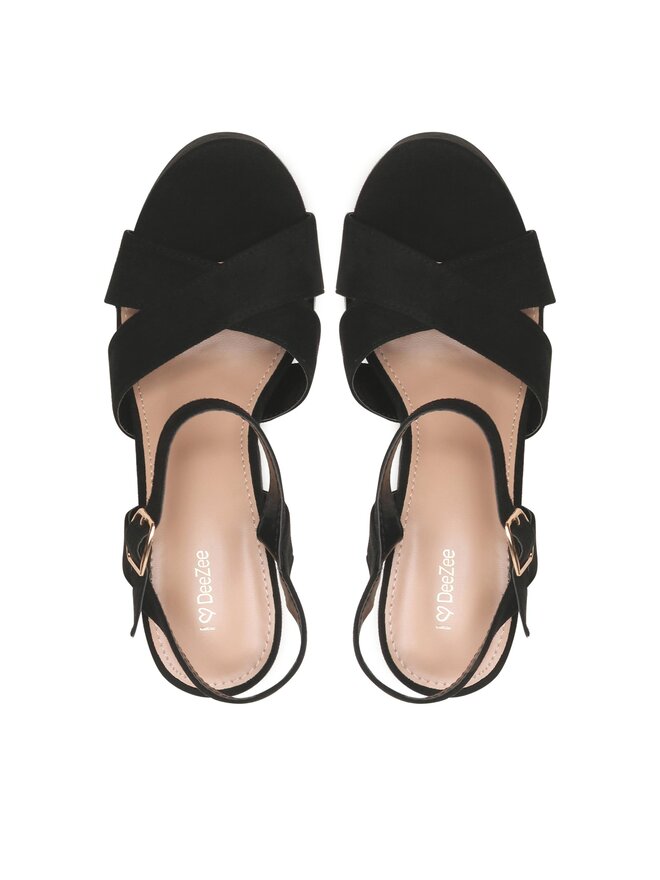DeeZee Sandale DeeZee F8914-5 Negru