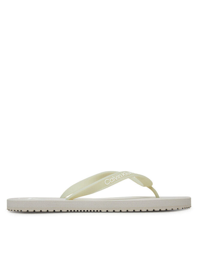 Calvin Klein Jeans Джапанки Calvin Klein Jeans Beach Sandal Transparent Tpu YM0YM01267 Сив