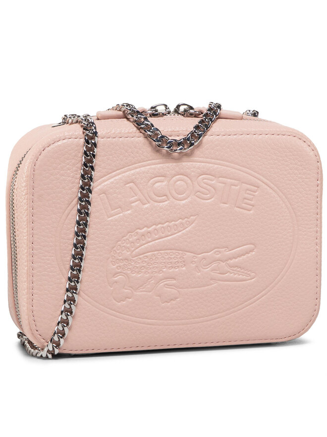 Sac a main Lacoste Crossover Bag NF2970NL Rose chaussures