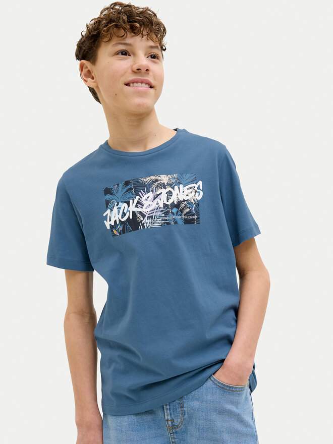 Jack&Jones Junior Jack&Jones Junior Футболка Hawaii 12269916 Голубий Standard Fit