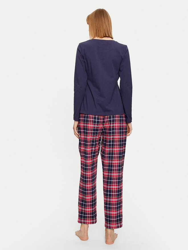 Selmark Selmark Pyjama The Big Family P7275 Dunkelblau Regular Fit
