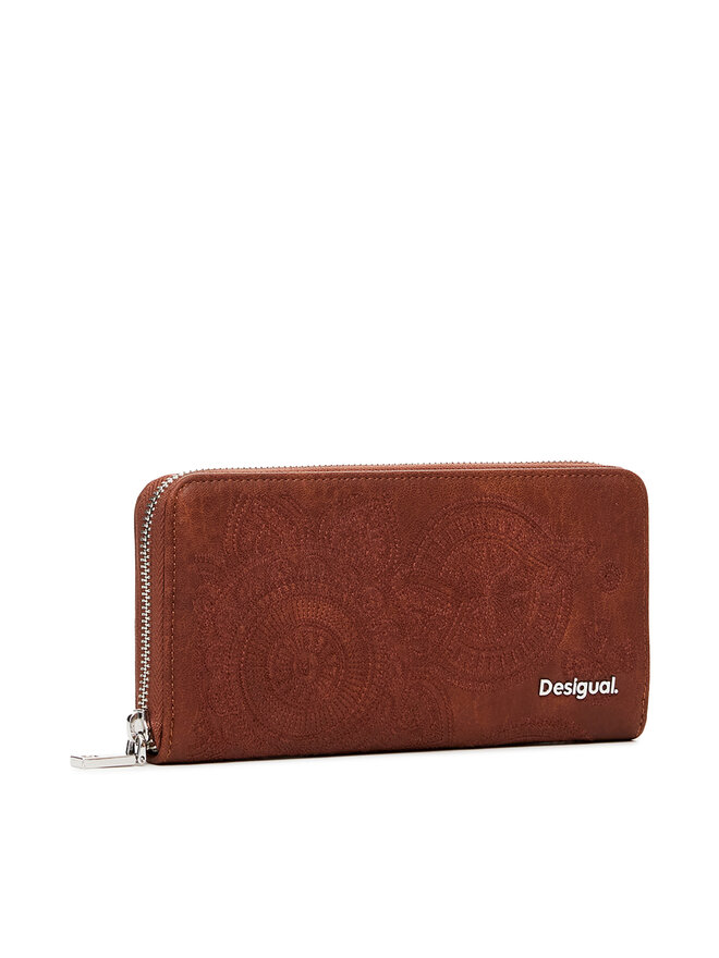 Desigual Nagy női pénztárca Desigual 25SAYP03 Barna