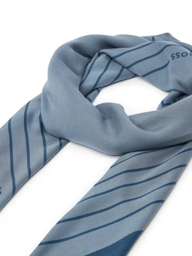 BOSS Fular BOSS Laik 50521800 Azul