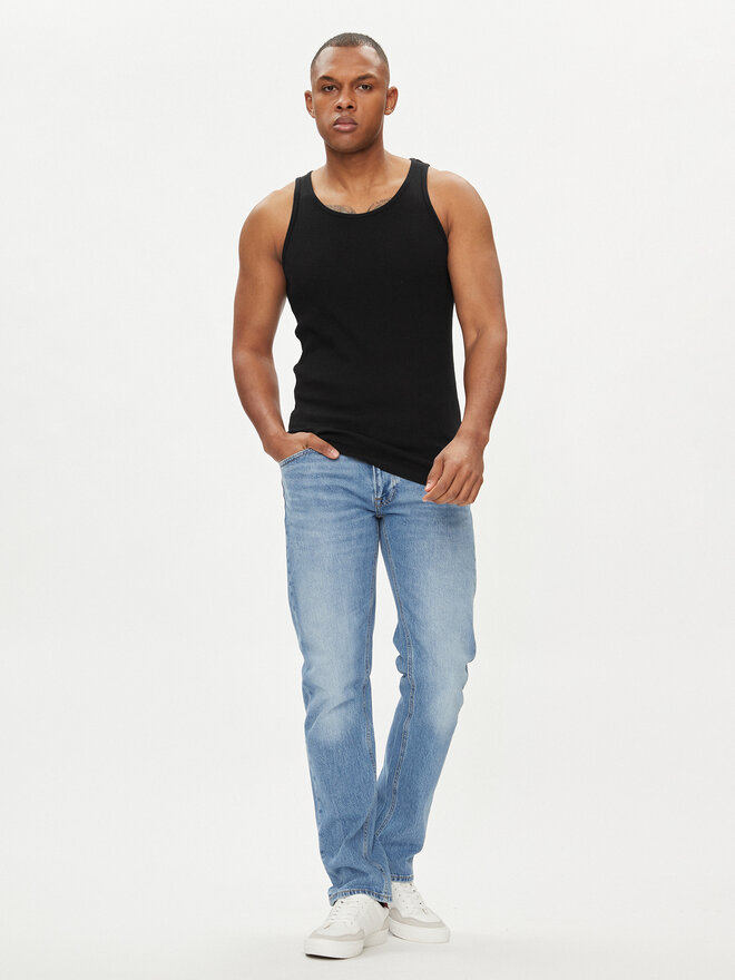Jack&Jones Jack&Jones Trikó Havana 12251771 Fekete Regular Fit
