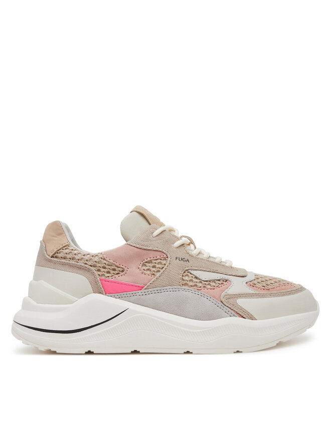 D.A.T.E. Sneakersy D.A.T.E. Fuga  W421-FG-ET Brązowy