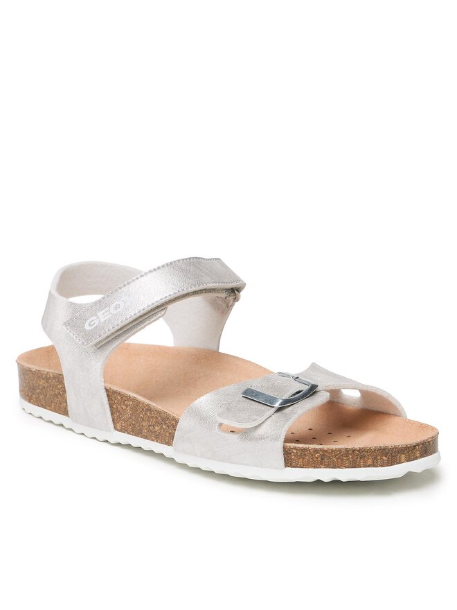 Geox Szandál Geox J Adriel G. C J028MC 000BJ C1007 D Ezüst