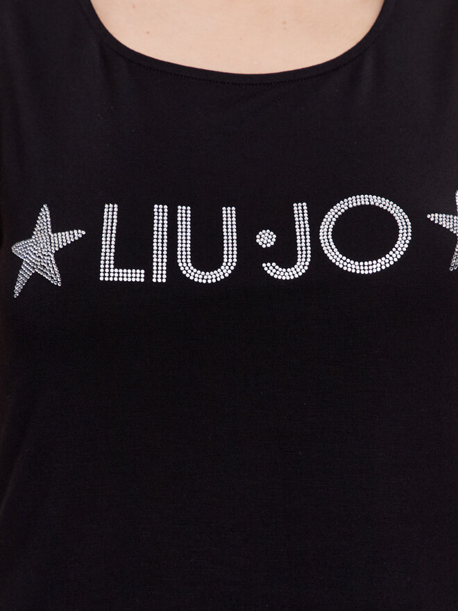 Liu Jo Beachwear Liu Jo Beachwear Топ VA3100 J5360 Чорний Regular Fit