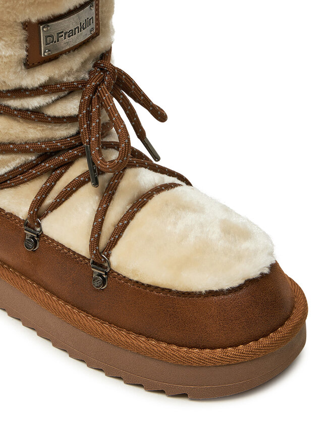 D.Franklin Schneeschuhe D.Franklin Nordic Trk Fur DFSH370005 Braun