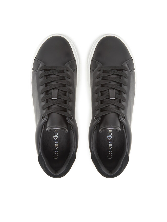 Calvin Klein Zapatillas Calvin Klein Ff Cupsole Lace Up Lth HW0HW02570 Negro