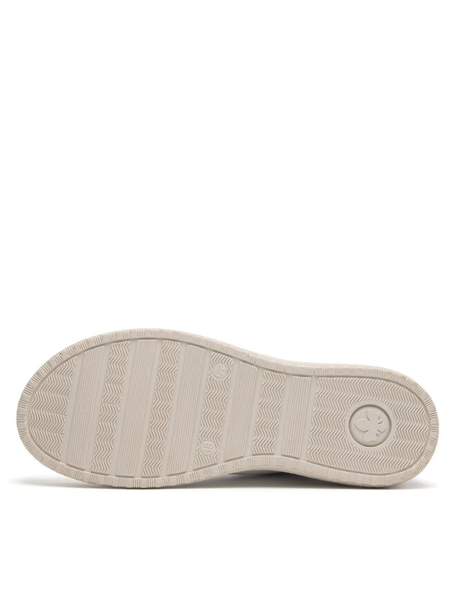 Rieker Sneakersy Rieker 50905-80 Biela