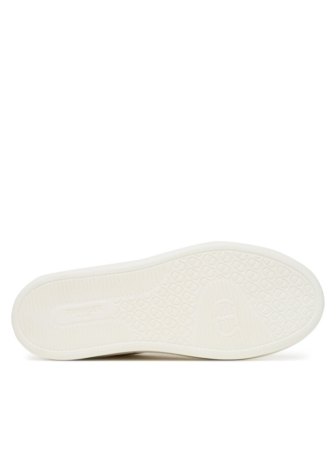 TWINSET Сникърси TWINSET 252TCP024 Бял