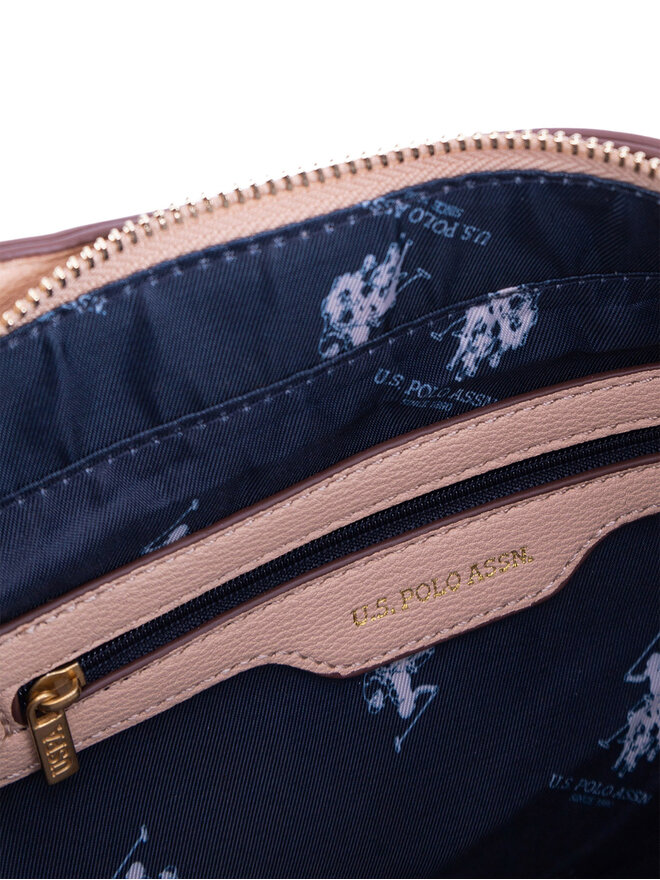 U.S. Polo Assn. Дамска чанта U.S. Polo Assn. BIUXT8488WVP Розов