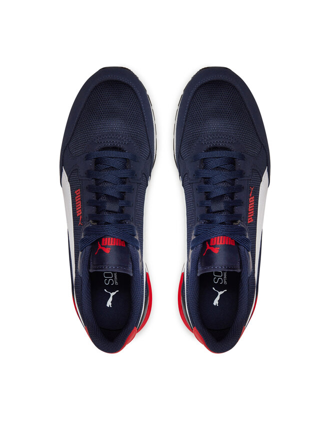 Puma Sneakersy Puma St Runner v4 Mesh Jr 399876 02 Granatowy