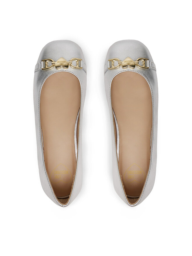 LOVE MOSCHINO Bailarinas LOVE MOSCHINO JA11011G1MIF090B Plata