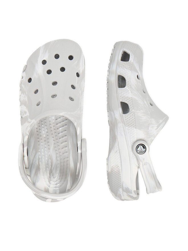 LOVELY BOX❤︎ Crocs Klapki BAYA MARBLED CLOG 206935-2ZM Beżowy | Modivo.pl