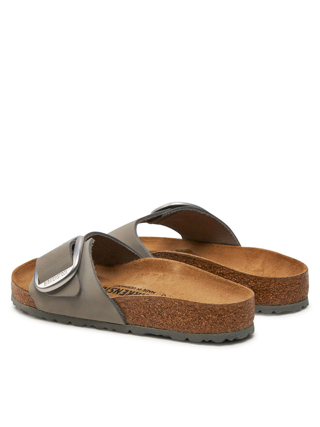 Birkenstock Шльопанці Birkenstock Madrid Big Buckle 1021707 Сірий