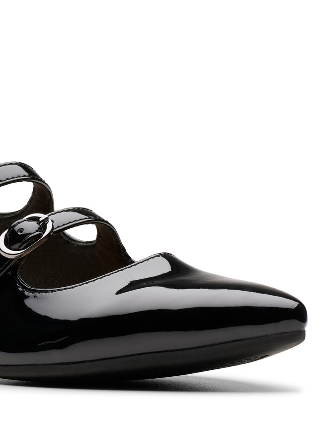 Clarks Pusbačiai Clarks Natalyn Lane 26181930 Juoda