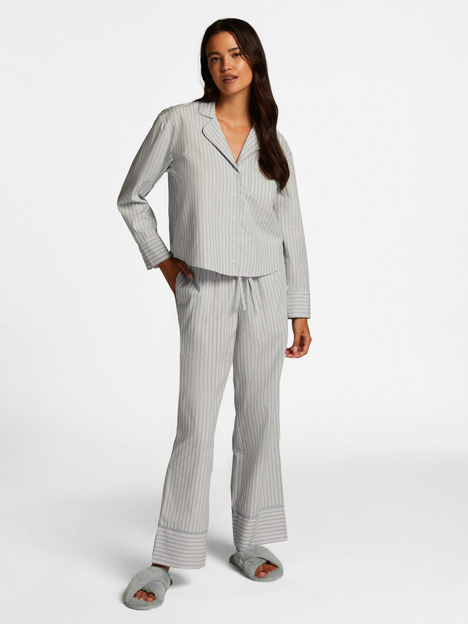 Hunkemöller Hunkemöller Camiseta de pijama 205132 Gris Regular Fit