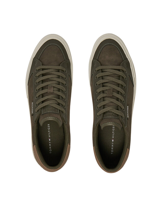 Tommy Hilfiger Сникърси Tommy Hilfiger Vulc Street Low FM0FM05458 Зелен