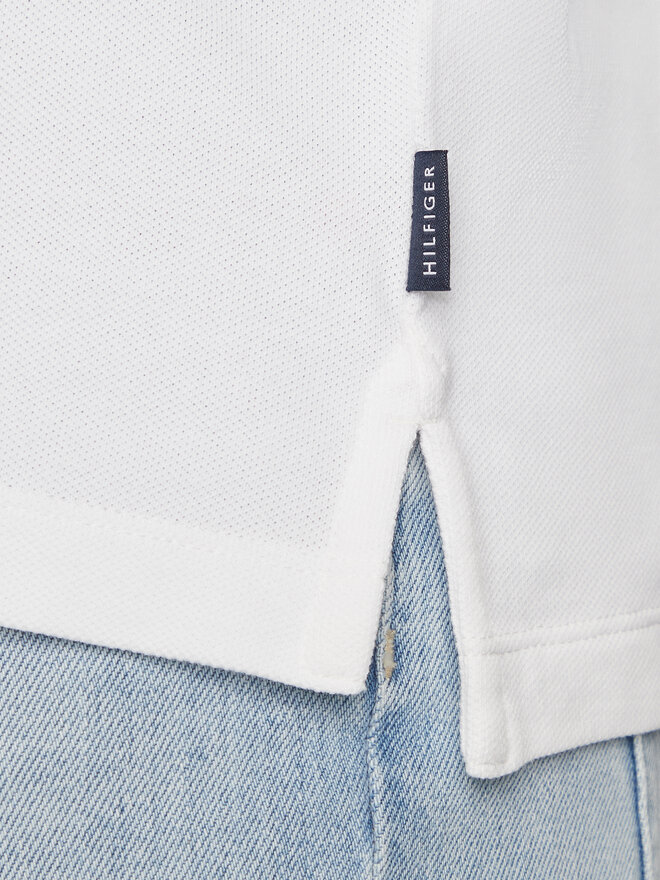 Tommy Hilfiger Tommy Hilfiger Pólóing Mao MW0MW34752 Fehér Slim Fit