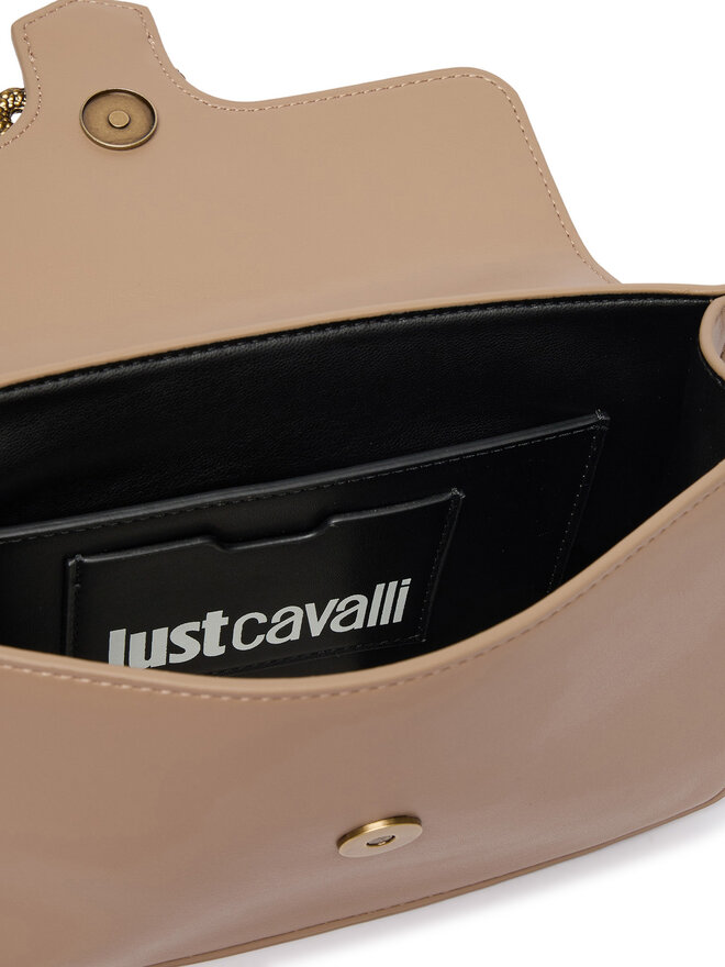 Just Cavalli Handtasche Just Cavalli Iconic Snakes 81RA4BAF ZSA89 Beige