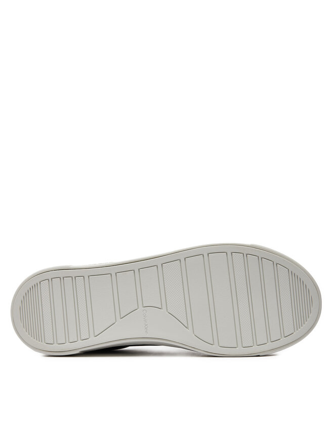 Calvin Klein Sneakersy Calvin Klein Cupsole Lace Up W/Ml Lth HW0HW02119 Čierna