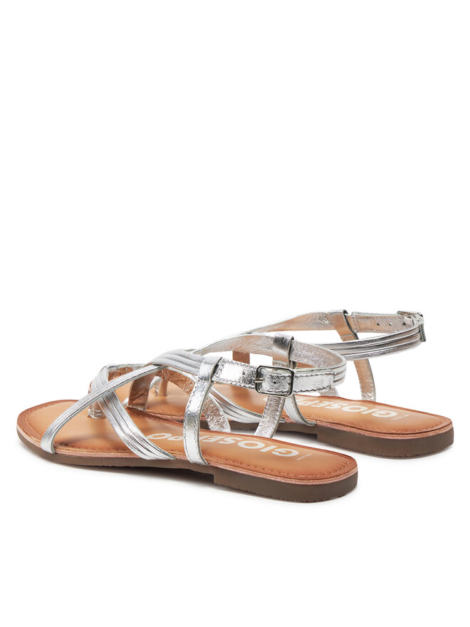 Gioseppo Sandalen Gioseppo Funare 71706-P Silberfarben