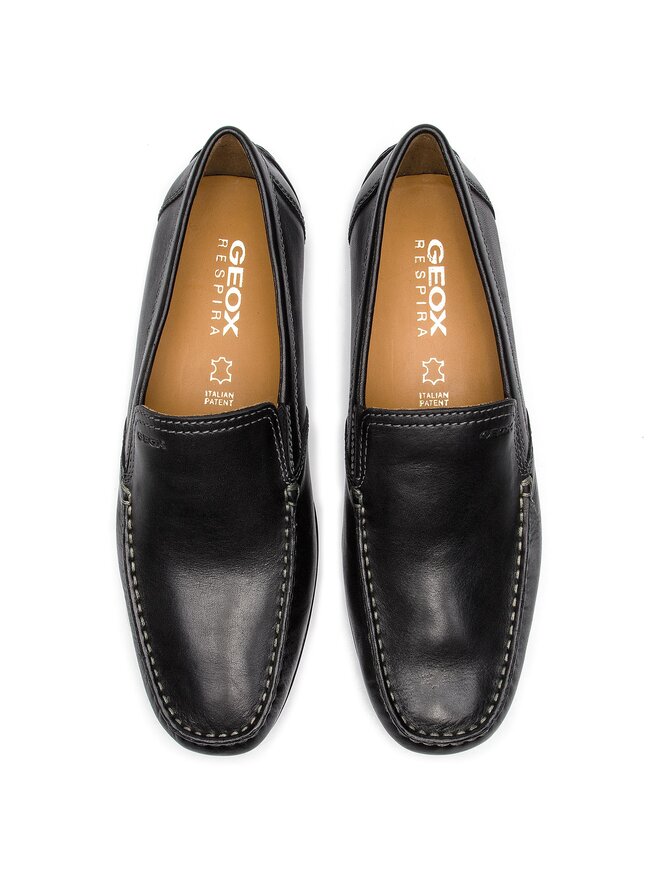 Geox Mocasini Geox U Moner V U1144V 00039 C9999 Negru