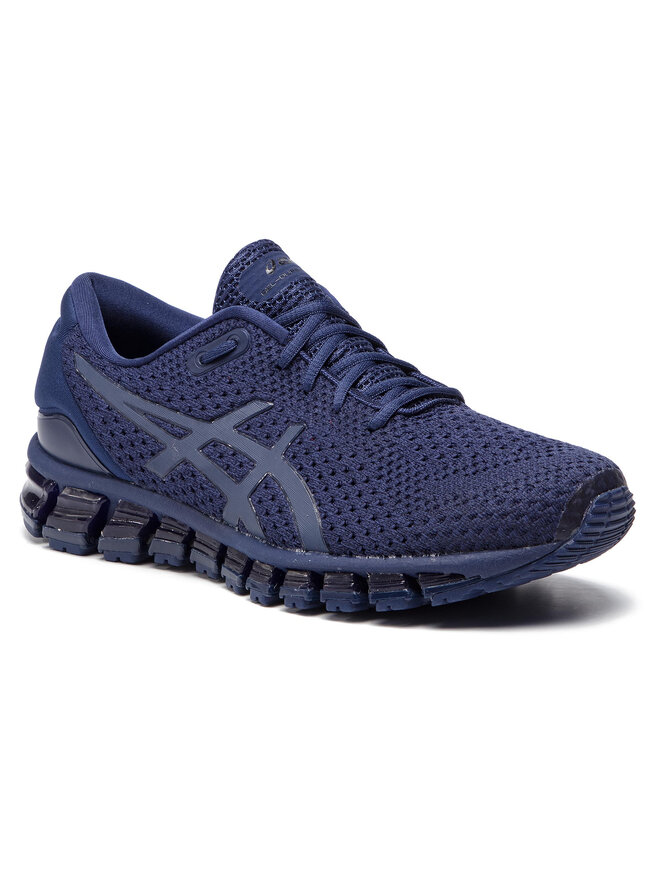 Chaussures de running Asics Gel Quantum 360 Knit 2 T840N Bleu marine chaussures