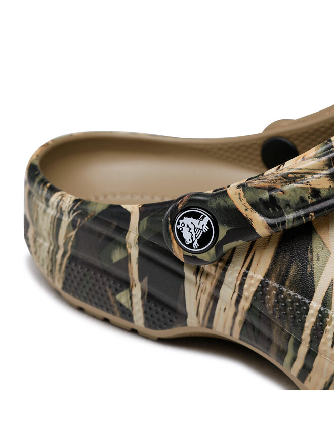Crocs Чехли Crocs Classic Realtree 12132 Зелен