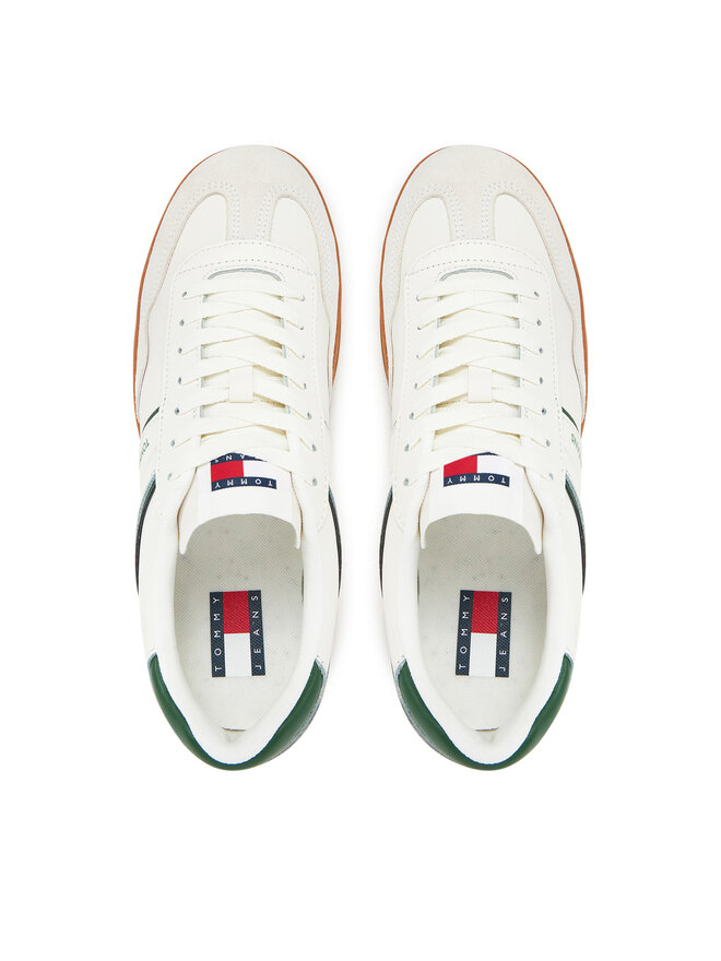 Tommy Jeans Sneakers Tommy Jeans The Greenwich Leather EM0EM01571 Écru