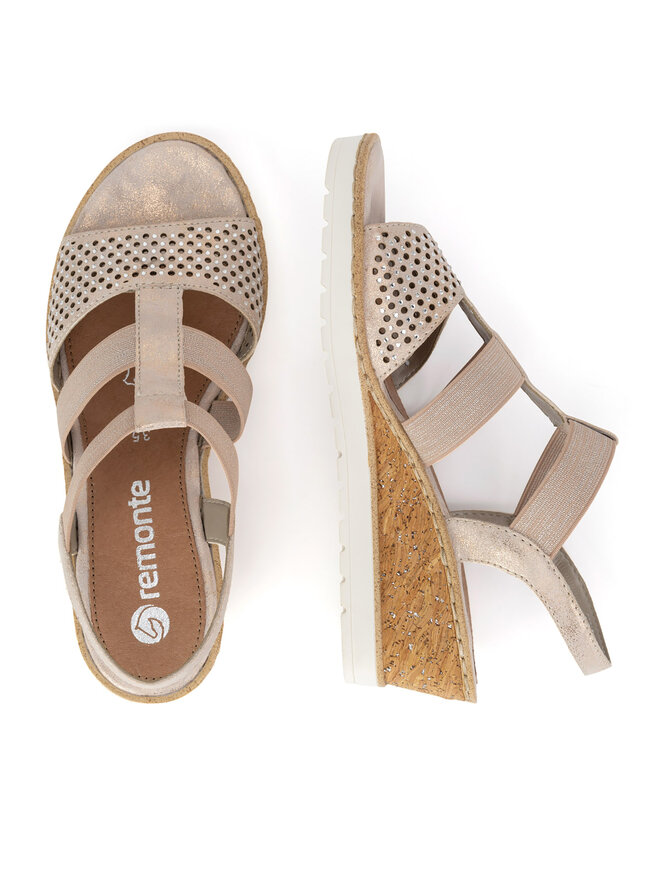 Remonte Sandales Remonte R6265-31 Bēšs