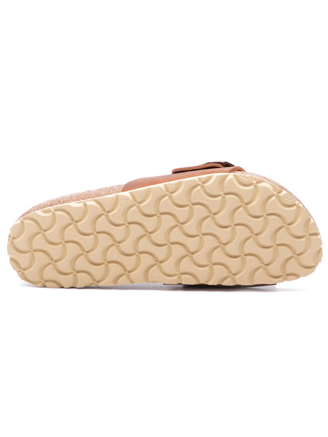 Birkenstock Klapki Birkenstock Madrid Big Buckle 1006525 Brązowy