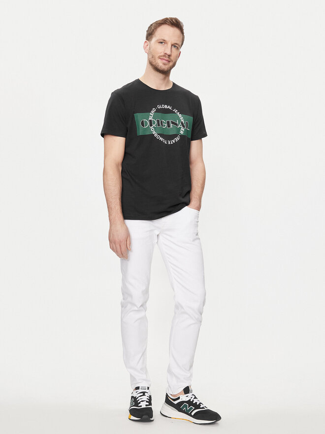 Blend Blend Camiseta 20717428 Blanco Regular Fit